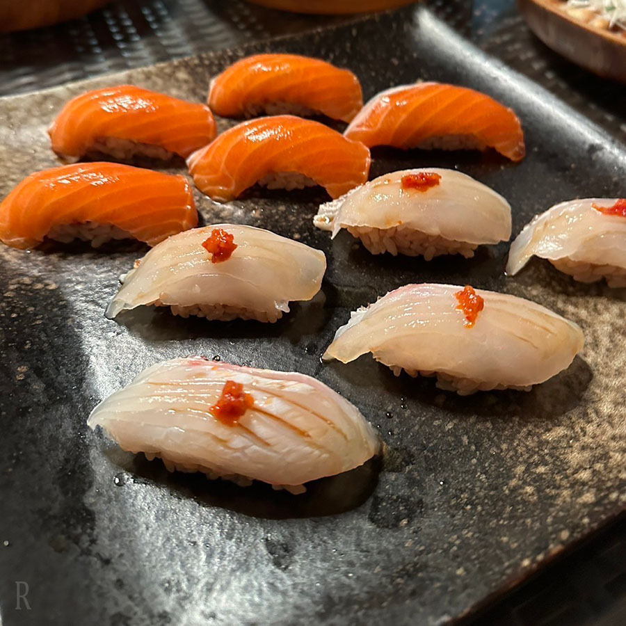 出張シェフが握ったお寿司